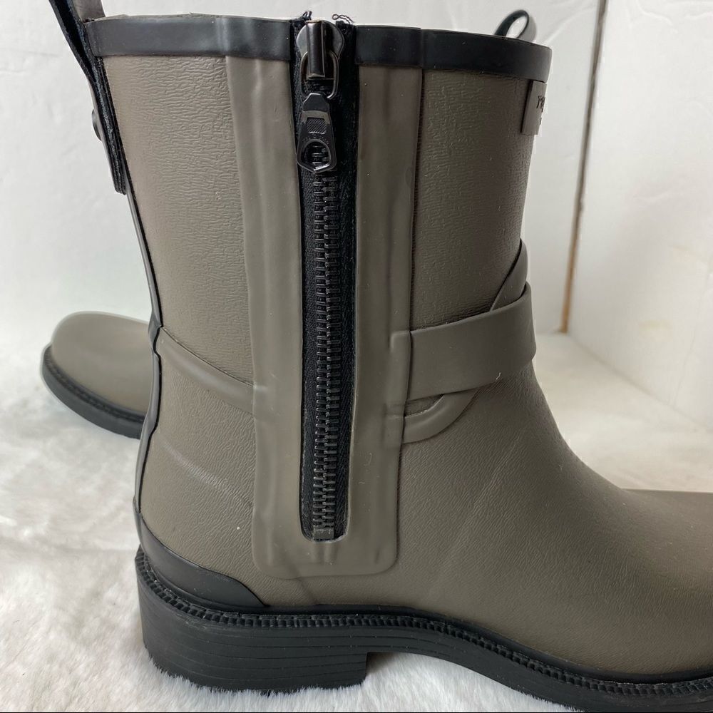 Rag and Bone Moto Rain Boots Size 35